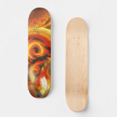 Skateboard Loup Skatebord du feu (Recto)