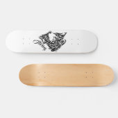 Skateboard Loup tribal (Horz)