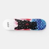 Skateboard *~* L'ours militaire Drapeau rouge blanc (Horz)