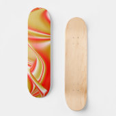 Skateboard Love and Gold Abstrait 3D Rainbowart (Recto)
