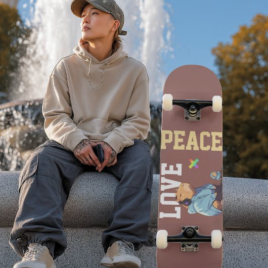 Skateboard LOVE × CAPYBARA - Custom