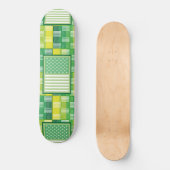 SKATEBOARD LOVE. EEUU / USA FLAG GREEN COLORS BY MASANSER (Recto)