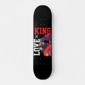 Skateboard LOVE × GORILLA - Custom (Devant)