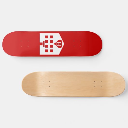 Skateboard Love Hotel Japanese Emoji (Horz)