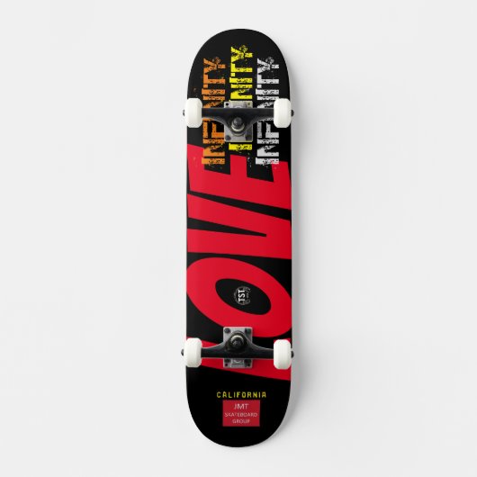 SKATEBOARD LOVE INFINITY SKATEBOARDS / JMT USA (Recto)