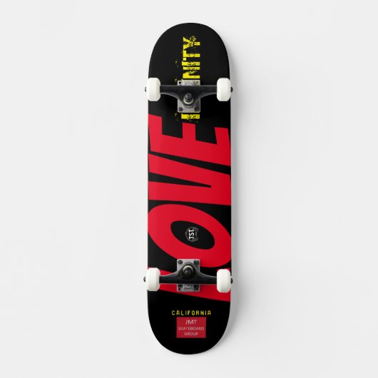 SKATEBOARD LOVE INFINITY SKATEBOARDS/ JMT USA PLANCHES À RO (Recto)