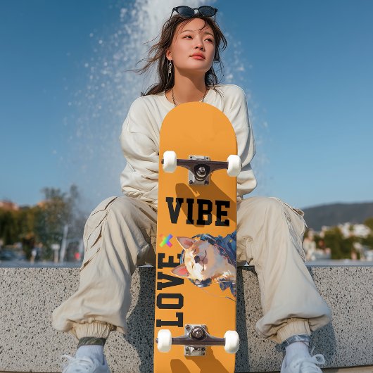 Skateboard LOVE × SHIBA - Custom
