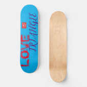 SKATEBOARD LOVE TRIANGLE SKATEBOARDS / JMT SKATEBOARDS (Recto)