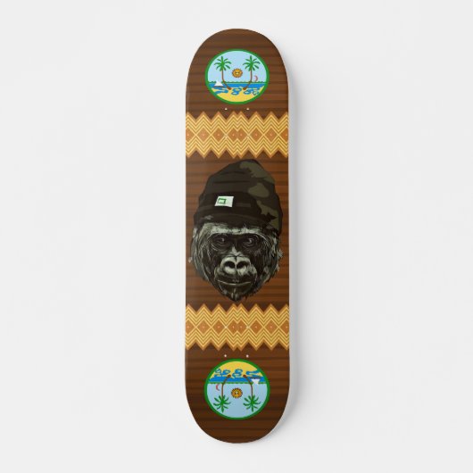 Skateboard Lowland Gorilla Art Edition Skateboards (Devant)