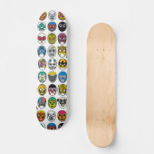 Skateboard lucha, lucha, panneau de lucha (Recto)