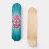 Skateboard Luchagirl (Recto)