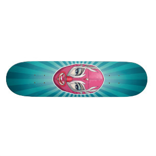 Skateboard Luchagirl