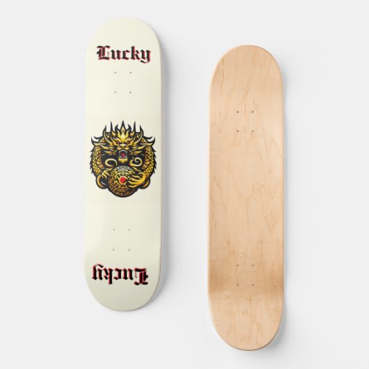 Skateboard Lucky Dragon Ball (Recto)