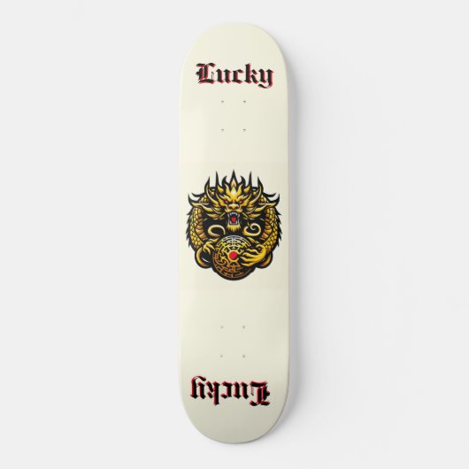 Skateboard Lucky Dragon Ball (Recto)