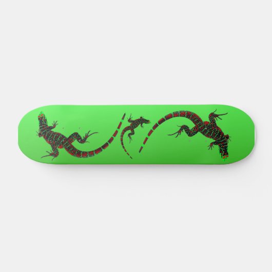Skateboard Lucky Lizards xx (Horz)