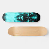 Skateboard Lueur dans conseil fait sur commande de lion (Horz)