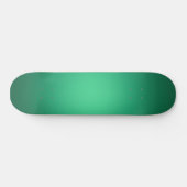 Skateboard Lumière blanche sur vert (Horz)