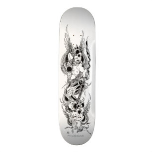 Skateboard lumière d'âme d'oiseau