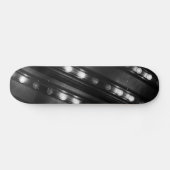 Skateboard Luminaires noir et blanc (Horz)