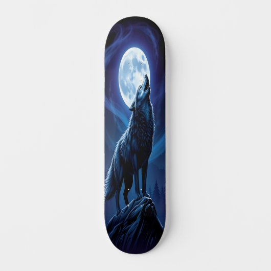 Skateboard Lunar Howl Edition 2 (Recto)