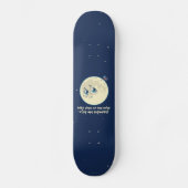 Skateboard Lune triste (Recto)