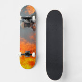 Skateboard Lutter contre les incendies de forêt (Recto)