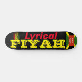 Skateboard LYRICAL FIYAH Planche à roulettes, Deck 7¾" (Horz)