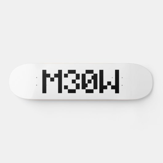 Skateboard M30W [Sons animaux de léopards] (Horz)