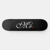 Skateboard M. Mari A Groom Ses Hers Nouvelles Mauvaises Maiso (Horz)