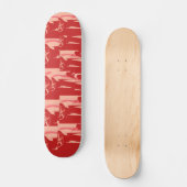 Skateboard Ma Corvette rouge (Recto)