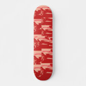 Skateboard Ma Corvette rouge (Devant)