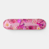 Skateboard Ma planche à roulettes rose (Horz)