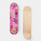 Skateboard Ma planche à roulettes rose (Recto)
