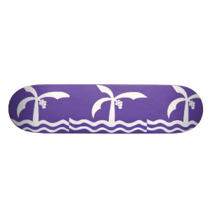 Skateboard Macae, drapeau du Brésil