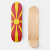 Skateboard Macédoine du Nord (Recto)