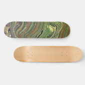 Skateboard Mad Love 1 Wild Green Planche Abstraite (Horz)