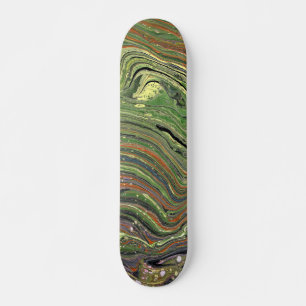 Skateboard Mad Love 1 Wild Green Planche Abstraite