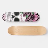 Skateboard Madame Sugar Skull (Horz)