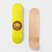 Skateboard MADE IN 2013 drôle cadeau d'anniversaire (Recto)