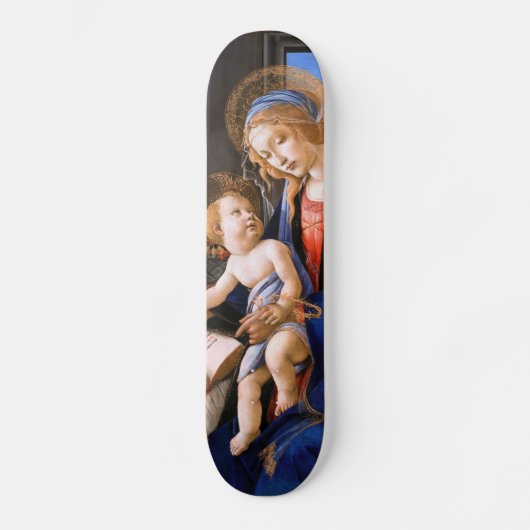 Skateboard Madonna enseigne à l'enfant Jesus Sandro Botticell (Recto)