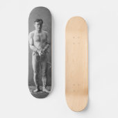 Skateboard Magicien Harry Houdini se tenant dans les chaînes (Recto)