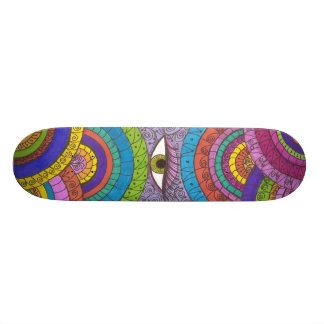 Skateboard Magie attentive Sk8board de mandala d'oeil