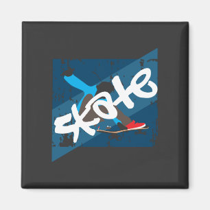 skateboard magneet