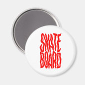 Skateboard Magneet (Voorkant / Achterkant)