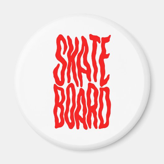 Skateboard Magneet (Voorkant)