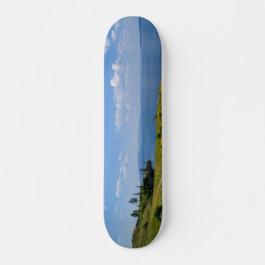 Skateboard Magnifique lac Yellowstone (Devant)