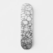 Skateboard Maille abstraite (Devant)