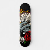 Skateboard Main Des Cartes (Devant)
