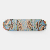 Skateboard Main Painted by Number | Dolphins | (Horz)