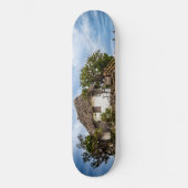 Skateboard Maison pittoresque sur un affleurement de corail t (Recto)